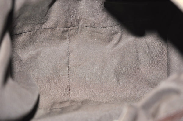 Authentic GUCCI Charlotte Shoulder Tote Bag GG Canvas Leather 203504 Brown 9420I