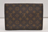 Authentic Louis Vuitton Monogram Pochette Rabat Clutch Bag Old Model LV 9421J