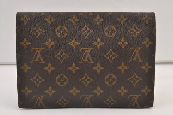 Authentic Louis Vuitton Monogram Pochette Rabat Clutch Bag Old Model LV 9421J