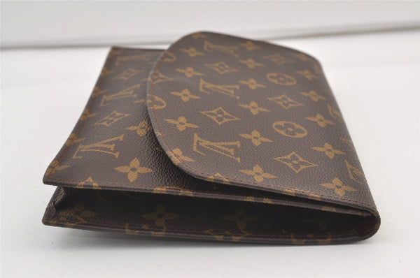 Authentic Louis Vuitton Monogram Pochette Rabat Clutch Bag Old Model LV 9421J