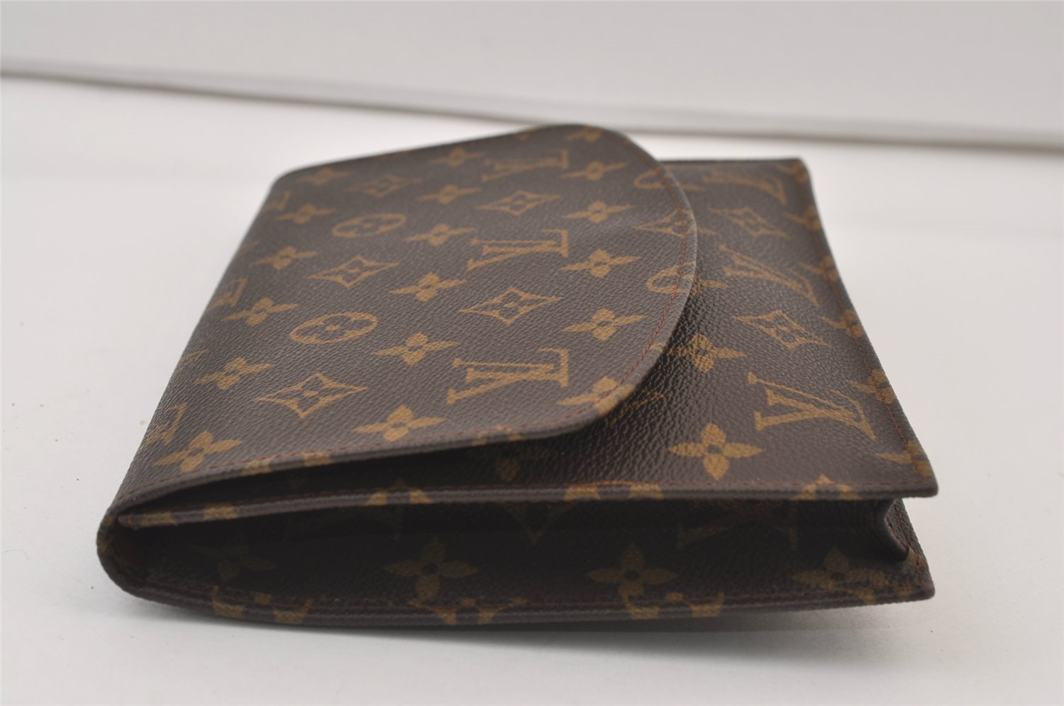 Authentic Louis Vuitton Monogram Pochette Rabat Clutch Bag Old Model LV 9421J
