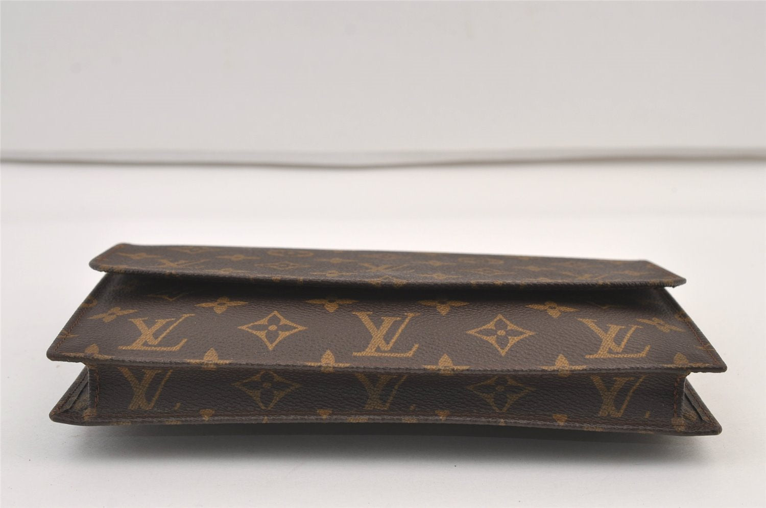 Authentic Louis Vuitton Monogram Pochette Rabat Clutch Bag Old Model LV 9421J