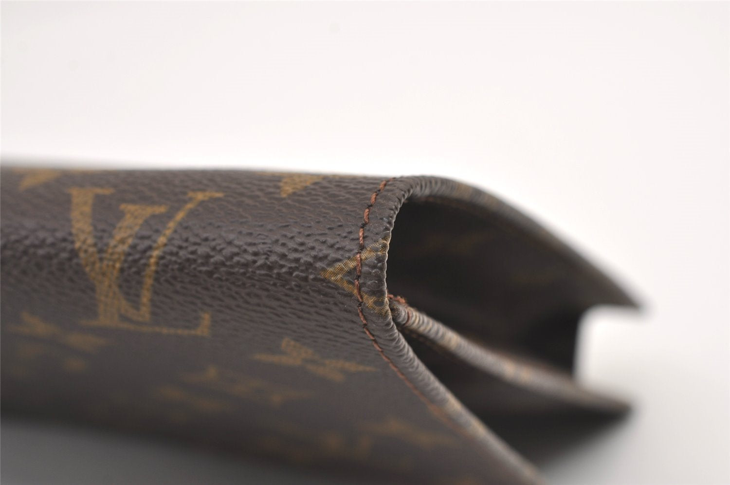 Authentic Louis Vuitton Monogram Pochette Rabat Clutch Bag Old Model LV 9421J