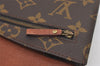 Authentic Louis Vuitton Monogram Pochette Rabat Clutch Bag Old Model LV 9421J