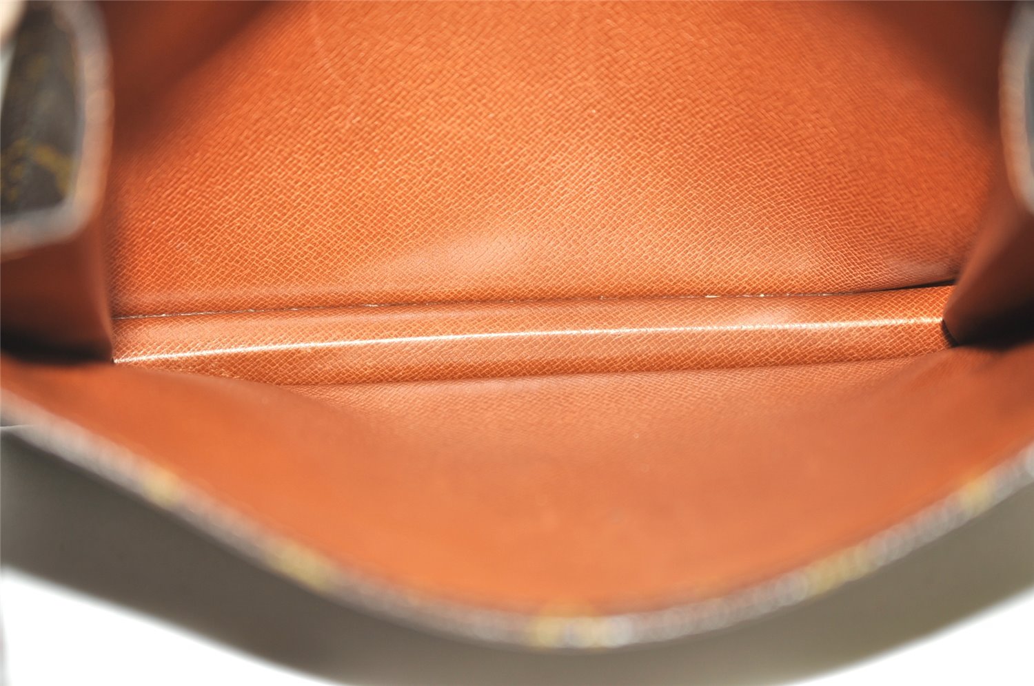 Authentic Louis Vuitton Monogram Pochette Rabat Clutch Bag Old Model LV 9421J