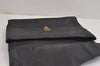 Authentic CHANEL Calf Skin Bicolore CoCo Mark Briefcase Business Bag Black 9422I