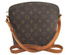 Authentic Louis Vuitton Monogram Drouot Shoulder Cross Body Bag M51290 LV 9422J