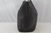 Authentic GUCCI Vintage Shoulder Tote Bag Leather 257051 Black 9424I