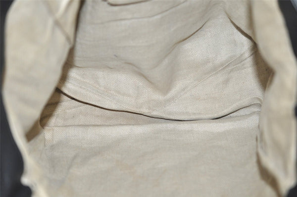 Authentic GUCCI Vintage Shoulder Tote Bag Leather 257051 Black 9424I