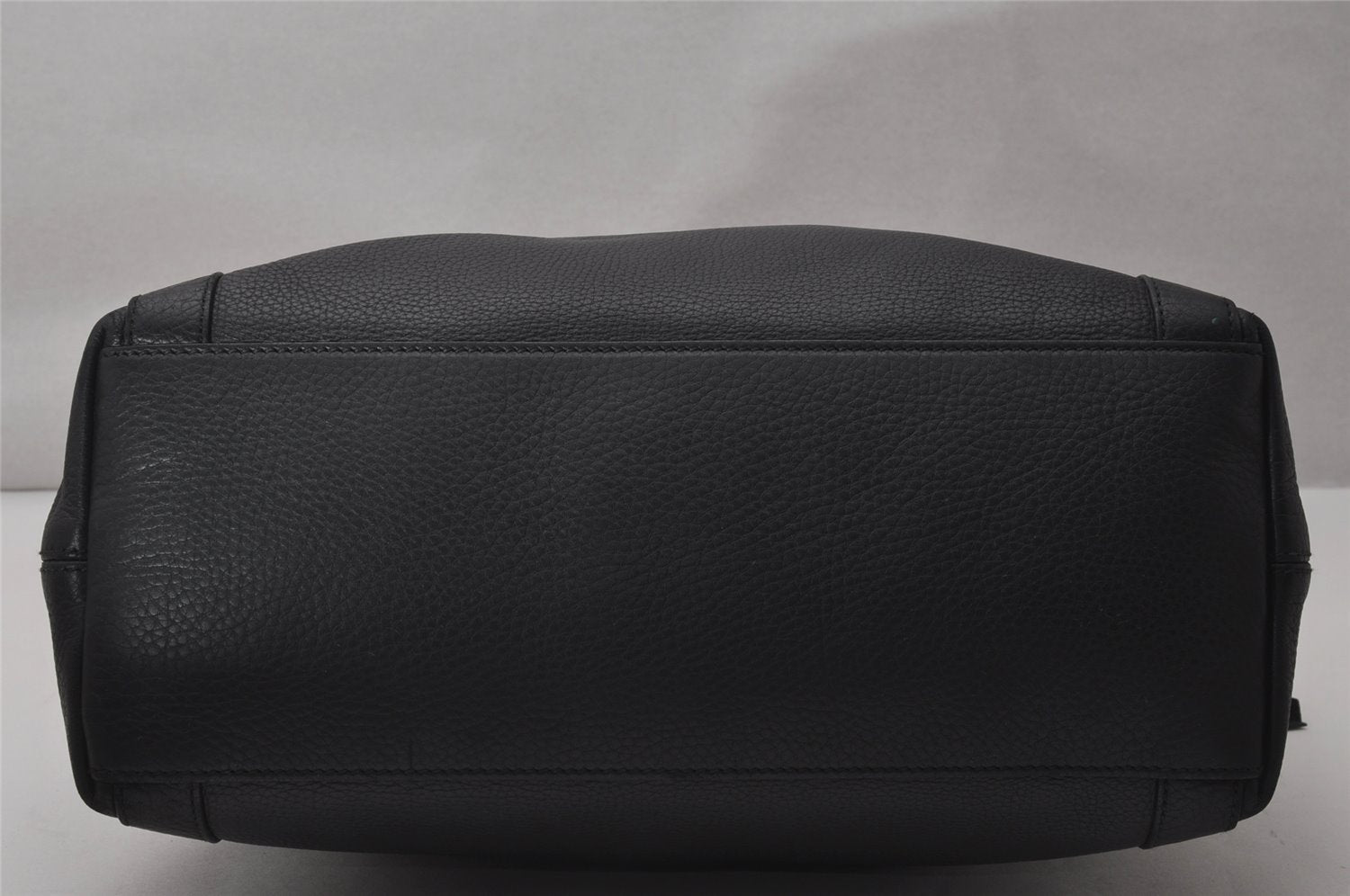 Authentic GUCCI Miss GG 2Way Hand Shoulder Cross Bag Leather 323675 Black 9425I