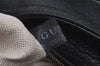 Authentic GUCCI Miss GG 2Way Hand Shoulder Cross Bag Leather 323675 Black 9425I