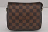 Authentic Louis Vuitton Damier Trousse Makeup Hand Bag Pouch N51982 Junk 9426J