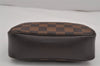 Authentic Louis Vuitton Damier Trousse Makeup Hand Bag Pouch N51982 Junk 9426J