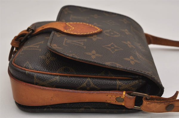Authentic Louis Vuitton Monogram Cartouchiere PM M51254 Shoulder Cross Bag 9427J