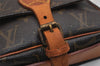 Authentic Louis Vuitton Monogram Cartouchiere PM M51254 Shoulder Cross Bag 9427J