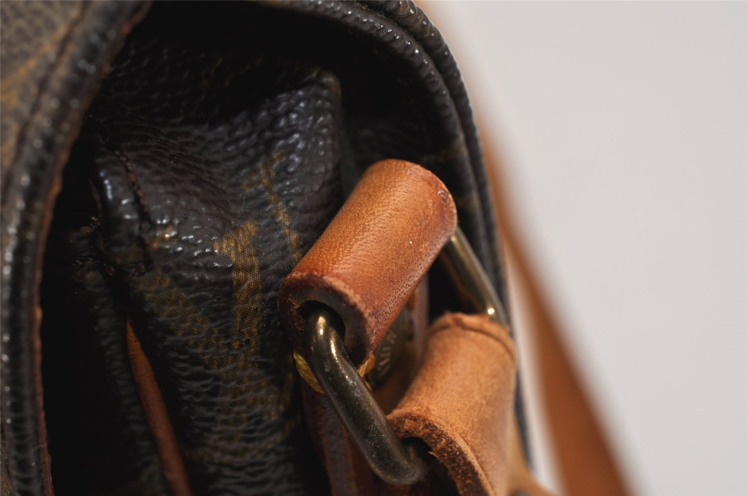 Authentic Louis Vuitton Monogram Cartouchiere PM M51254 Shoulder Cross Bag 9427J