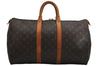 Authentic Louis Vuitton Monogram Keepall 45 Travel Boston Bag M41428 LV 9428J