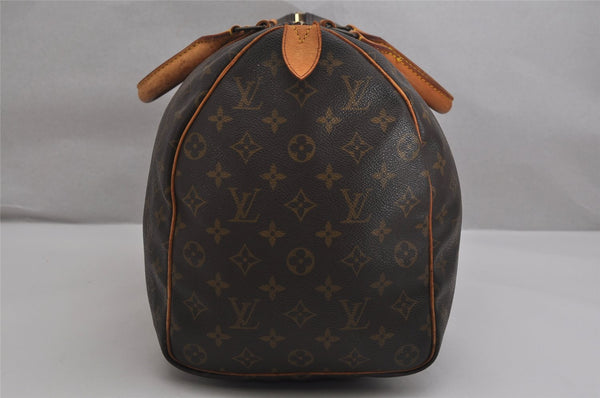 Authentic Louis Vuitton Monogram Keepall 45 Travel Boston Bag M41428 LV 9428J