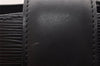 Authentic Louis Vuitton Epi Cluny Shoulder Bag Purse Black M52252 LV 9429I