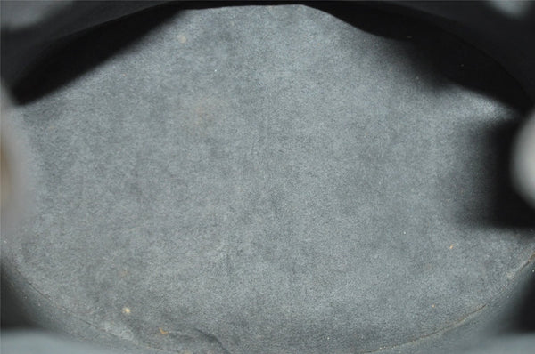 Authentic Louis Vuitton Epi Cluny Shoulder Bag Purse Black M52252 LV 9429I