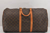 Authentic Louis Vuitton Monogram Keepall 55 Travel Boston Bag M41424 LV 9429J