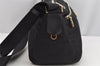 Authentic PRADA Nylon Tessuto Leather Shoulder Cross Body Bag Black 9430J