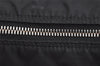 Authentic PRADA Nylon Tessuto Leather Shoulder Cross Body Bag Black 9430J