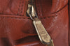 Authentic MCM Visetos Leather Vintage Shoulder Cross Body Bag Purse Brown 9431I