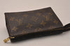 Authentic Louis Vuitton Monogram Poche Toilette 15 M47546 Cosmetics Pouch 9431J