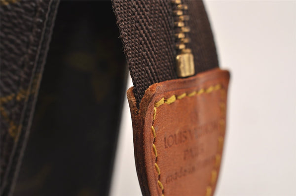 Authentic Louis Vuitton Monogram Poche Toilette 15 M47546 Cosmetics Pouch 9431J