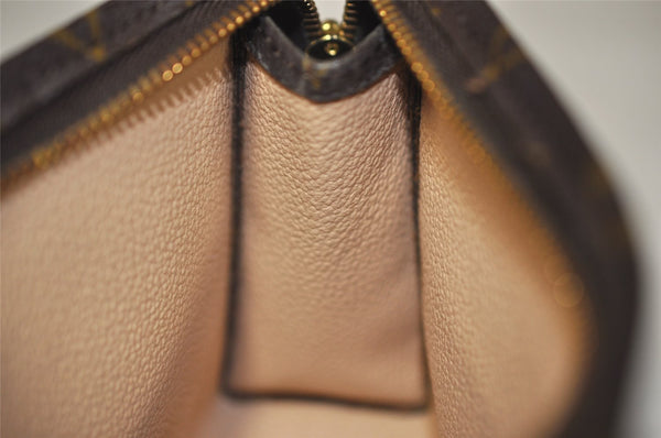 Authentic Louis Vuitton Monogram Poche Toilette 15 M47546 Cosmetics Pouch 9431J