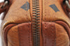 Authentic MCM Visetos Leather Vintage 2Way Shoulder Hand Bag Purse Brown 9432I