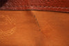 Authentic MCM Visetos Leather Vintage 2Way Shoulder Hand Bag Purse Brown 9432I