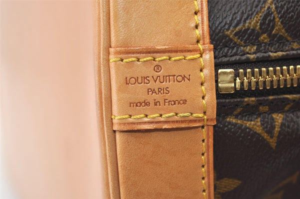 Authentic Louis Vuitton Monogram Alma Hand Bag Purse M51130 LV 9432J