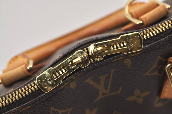 Authentic Louis Vuitton Monogram Alma Hand Bag Purse M51130 LV 9432J