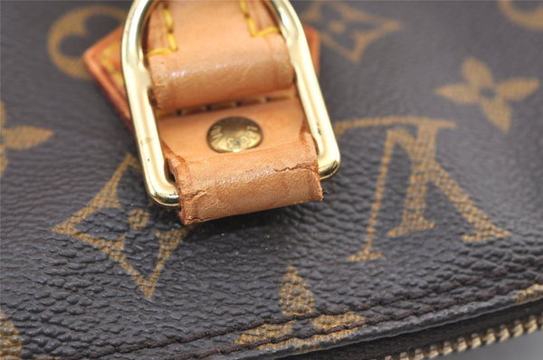 Authentic Louis Vuitton Monogram Alma Hand Bag Purse M51130 LV 9432J