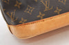 Authentic Louis Vuitton Monogram Alma Hand Bag Purse M51130 LV 9432J