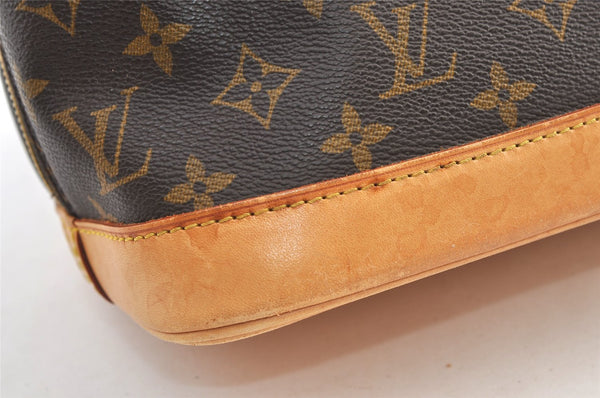 Authentic Louis Vuitton Monogram Alma Hand Bag Purse M51130 LV 9432J