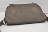 Authentic GUCCI GG Imprime Shoulder Cross Bag GG PVC Leather 201732 Brown 9433I