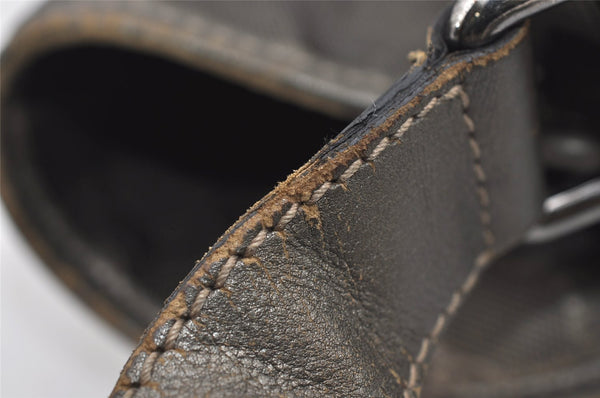 Authentic GUCCI GG Imprime Shoulder Cross Bag GG PVC Leather 201732 Brown 9433I