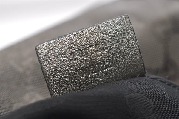 Authentic GUCCI GG Imprime Shoulder Cross Bag GG PVC Leather 201732 Brown 9433I