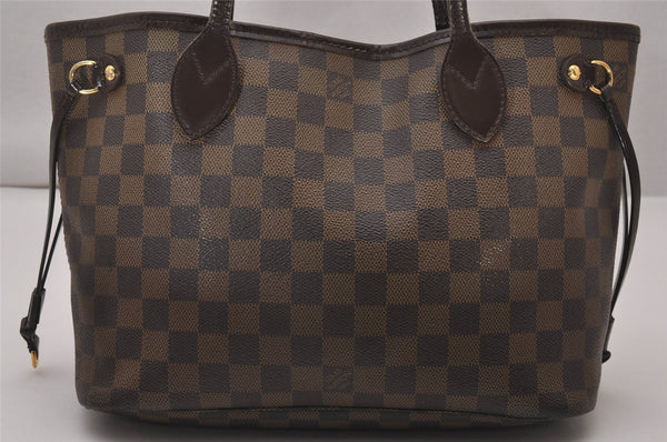 Authentic Louis Vuitton Damier Neverfull PM Shoulder Tote Bag N51109 LV 9434I