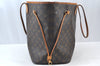 Authentic Louis Vuitton Monogram Neverfull GM Shoulder Tote Bag M40157 LV 9436E