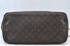 Authentic Louis Vuitton Monogram Neverfull GM Shoulder Tote Bag M40157 LV 9436E