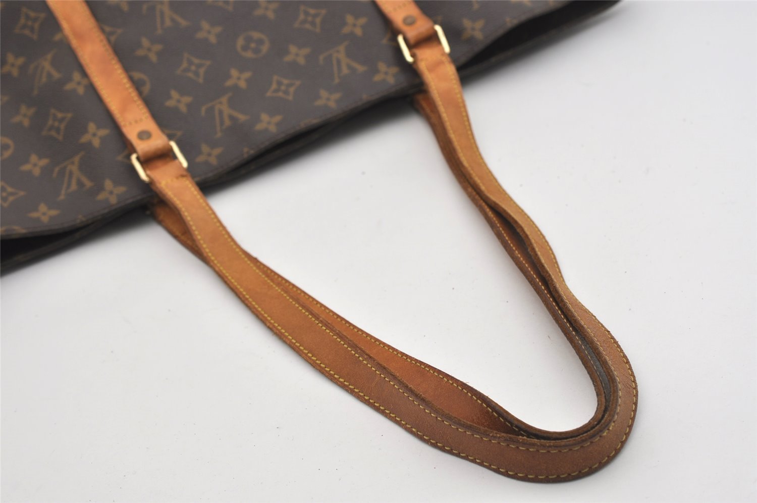 Authentic Louis Vuitton Monogram Sac Shopping PM Tote Bag M51108 LV 9437I