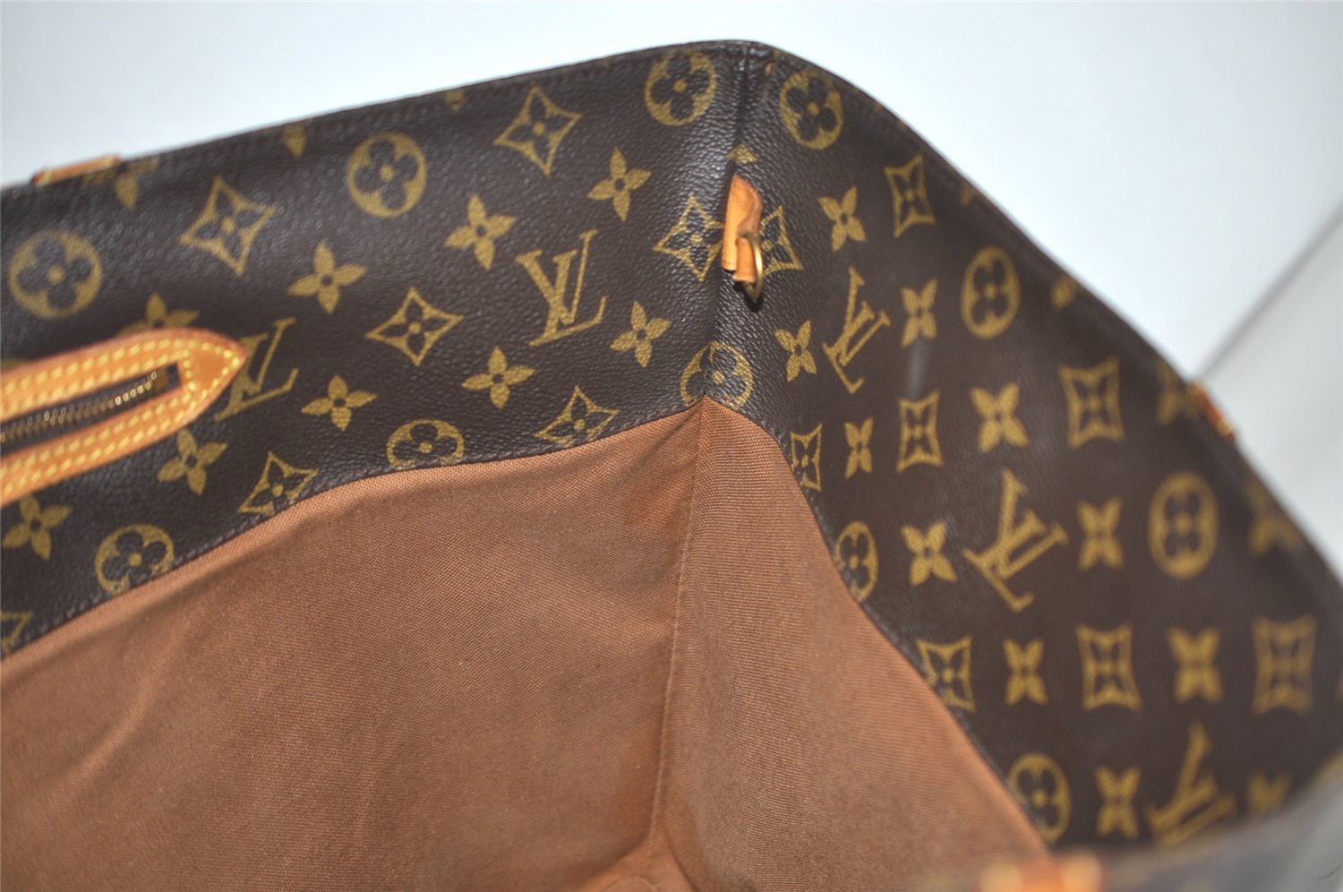 Authentic Louis Vuitton Monogram Sac Shopping PM Tote Bag M51108 LV 9437I