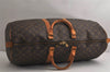 Authentic Louis Vuitton Monogram Keepall 55 Travel Boston Bag M41424 LV 9437J