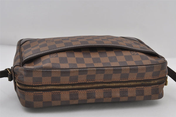Authentic Louis Vuitton Damier Trocadero 27 Shoulder Cross Bag N48085 LV 9438I