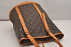 Authentic Louis Vuitton Monogram Bucket GM Shoulder Tote Bag M42236 Junk 9438J