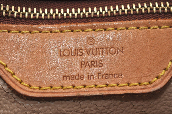 Authentic Louis Vuitton Monogram Bucket GM Shoulder Tote Bag M42236 Junk 9438J